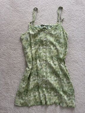 American Eagle Medium Green Dress